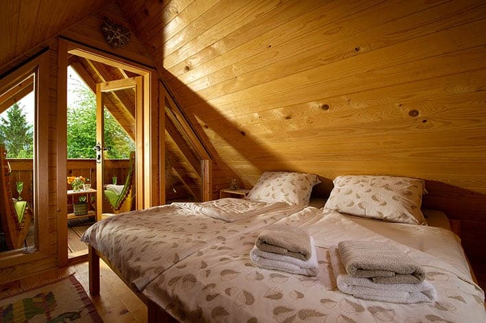Glamping Savinja: Triangular Wooden Lodge foto 7