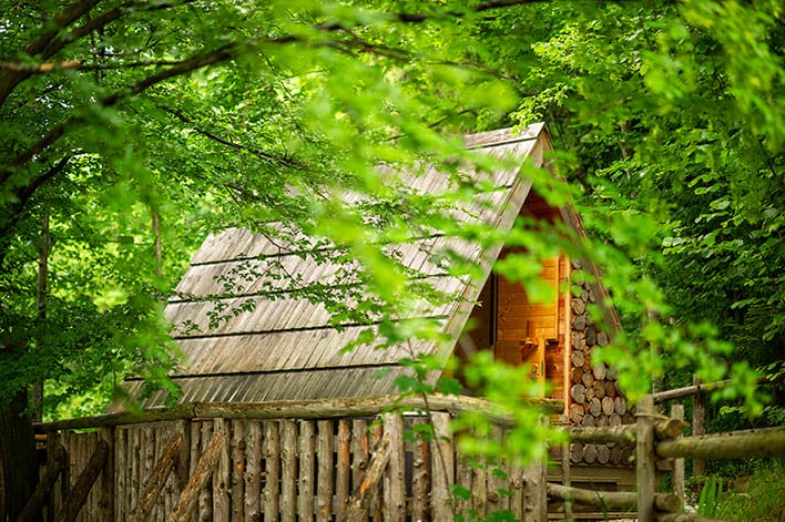 Glamping Savinja: Triangular Wooden Lodge foto 8